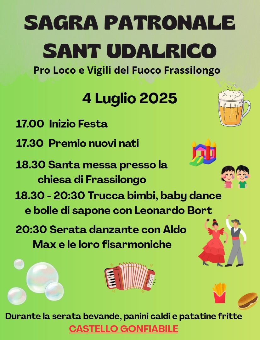 Sagra Patronale Sant Udalrico