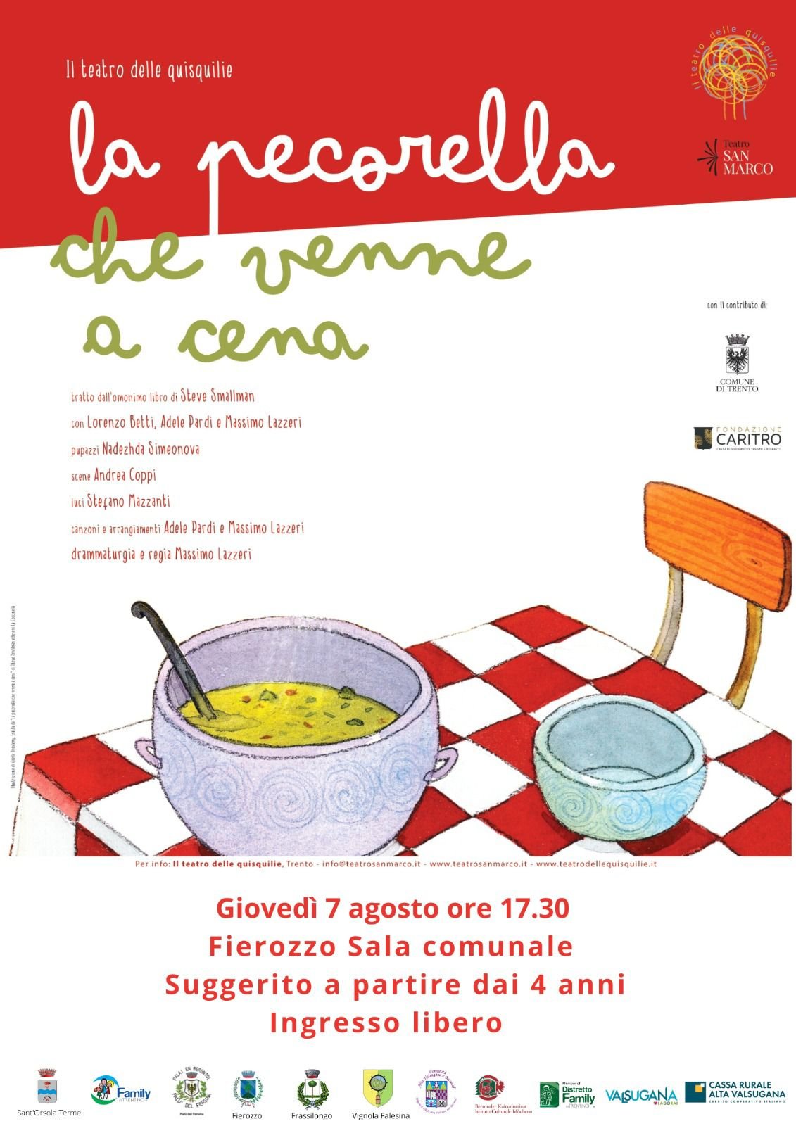La pecorella che venne a cena