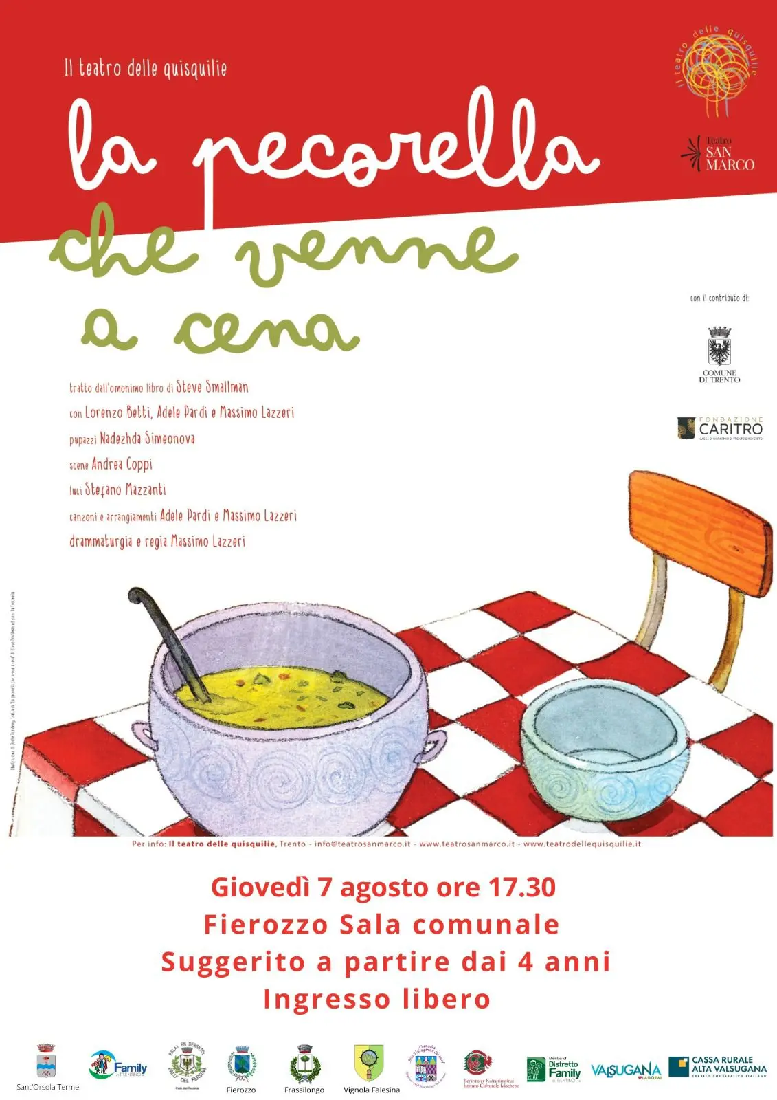 La pecorella che venne a cena