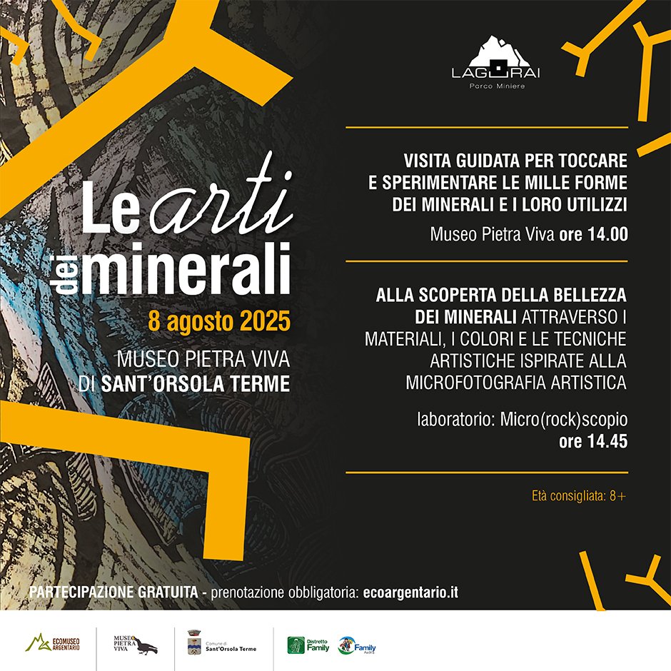 Le arti dei minerali