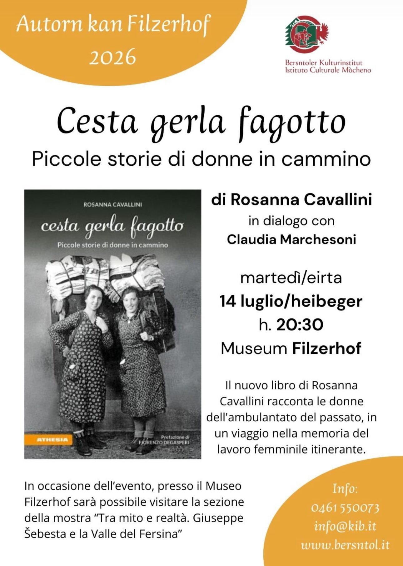 Cesta gerla fagotto