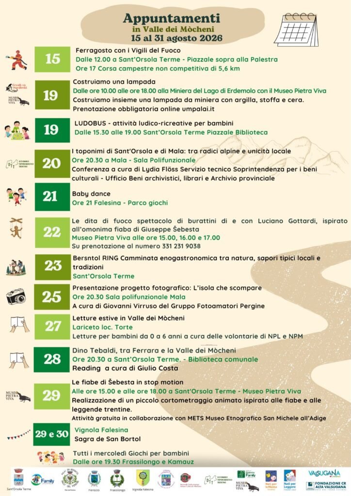 Eventi culturali di agosto