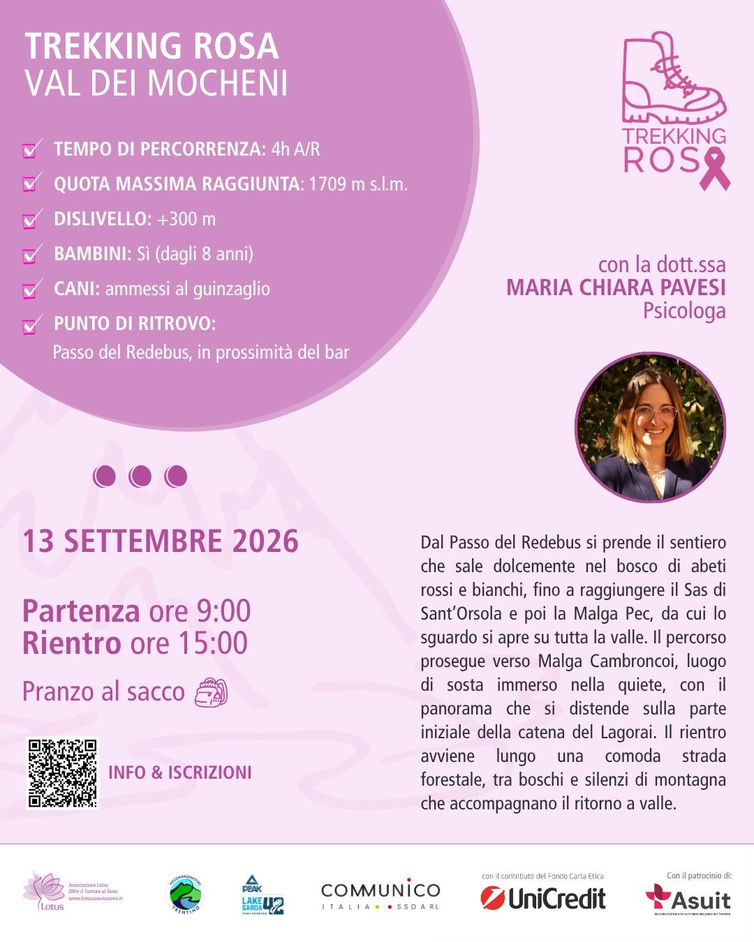 Trekking rosa